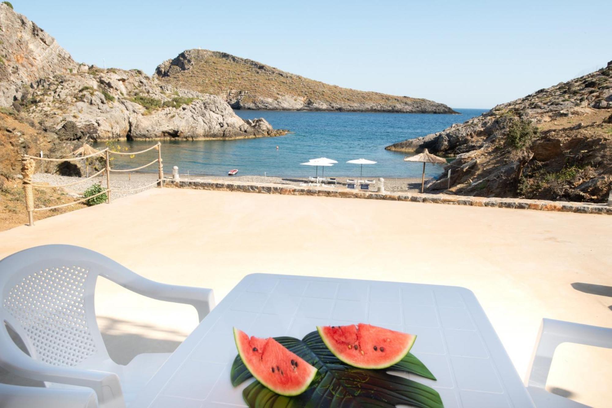 Beachfront Studio Kyma West ~ Crete'S Hidden Gem Καλοί Λιμένες Εξωτερικό φωτογραφία