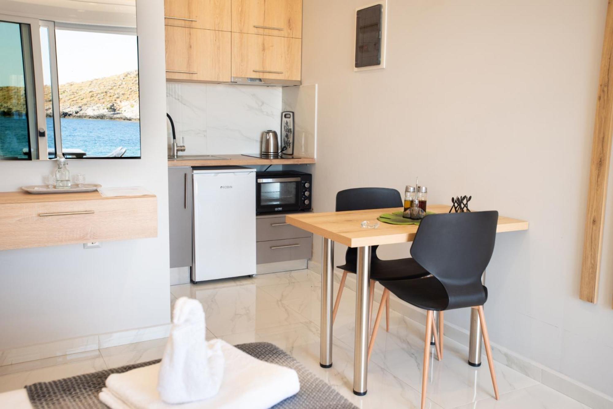Beachfront Studio Kyma West ~ Crete'S Hidden Gem Καλοί Λιμένες Εξωτερικό φωτογραφία