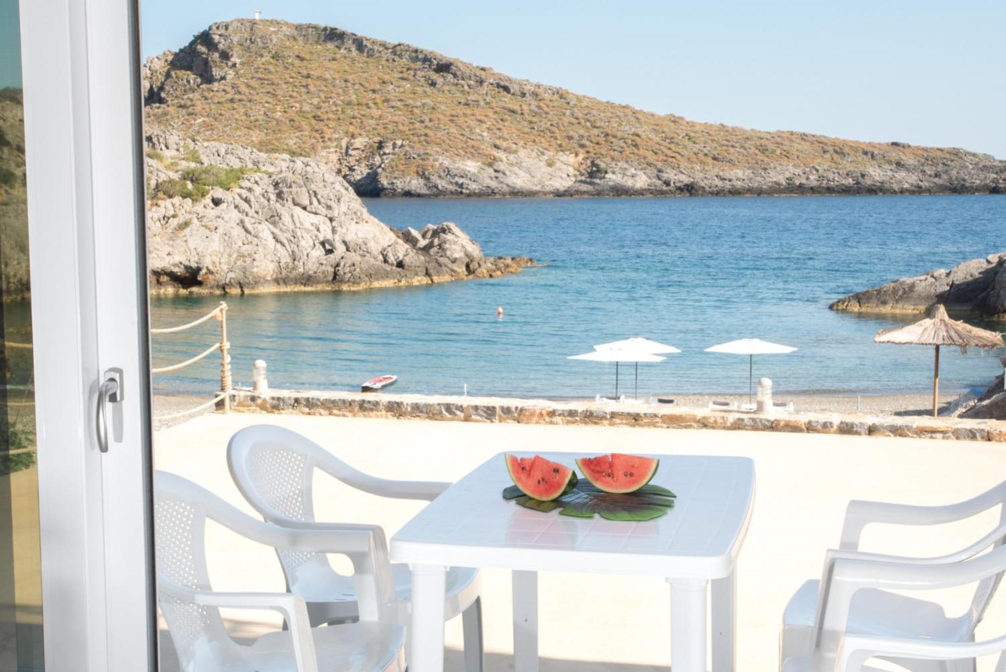 Beachfront Studio Kyma West ~ Crete'S Hidden Gem Καλοί Λιμένες Εξωτερικό φωτογραφία